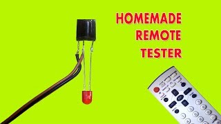 How to make a Simple IR Remote Control Tester [upl. by Vacuva]