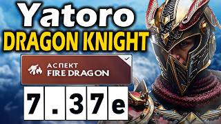 Яторо Топ 1 Ранг на ДК против Сатаника  Yatoro Dragon Knight 737 ДОТА 2 [upl. by Lirpa]