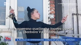 Il ruolo di Annamaria cercò di salvare Marzia  La vita in diretta 24042023 [upl. by Heger]