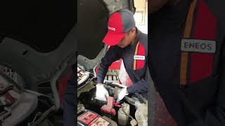 BATTERY REPLACEMENT in VeHICLE [upl. by Infield]