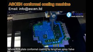 PCB UV spray conformal coating machine [upl. by Dahraf]