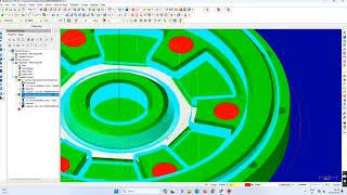 mastercam X5 3dprogram surface high speed tool pathCSK Holesfloor finishWall finish [upl. by Christianna]