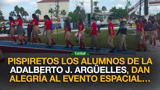 PISPIRETOS LOS ALUMNOS DE LA ADALBERTO J ARGÜELLES DAN ALEGRÍA AL EVENTO ESPACIAL… [upl. by Okomot]