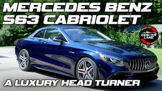 Mercedes Benz S63 Cabriolet  A Luxury Head Turner [upl. by Mayhs]