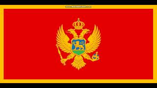 Montenegro Flag And National Anthem [upl. by Orian]