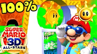 Super Mario Sunshine Delfino Plaza All Shines 100 Walkthrough 24 [upl. by Malvina]