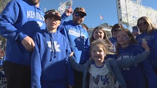 Hundreds of fans flood EverBank Stadium for 79th TaxSlayer Gator Bowl game [upl. by Ylra]