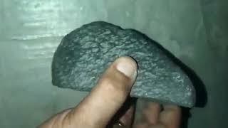 Check Out This Shocking Find  A Meteorite Stone Up For Grabs [upl. by Radley]