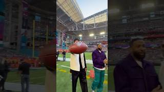 OBJ and Dbook superbowl nfl shorts [upl. by Cut]