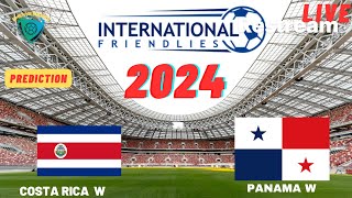 Costa Rica vs Panama Live Stream FIFA Womens International Friendly 2024 Commentary Score [upl. by Briney]