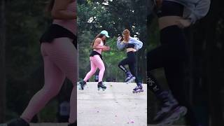 QUEM DANÇOU MELHOR DE PATINS luciennealcantara [upl. by Mirielle]