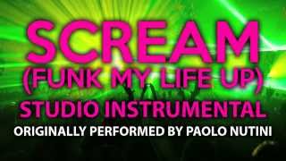 Scream Funk My Life Up Cover Instrumental In the Style of Paolo Nutini [upl. by Nosrak]