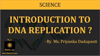 DNA Replication Lecture BSc MSc Zoology by DrPriyanka Dadupanthi Biyani Girls colleges [upl. by Arama488]