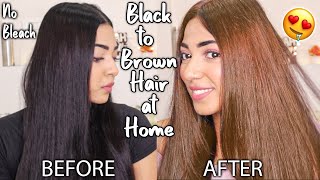 Hair Color Transformation at Home with LOreal Paris Casting Creme Gloss Ultra Visible [upl. by Nilyac]