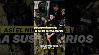 ASÍ EL “NINI” JEFE DE SEGURIDAD DE LOS CHAPITOS REGAÑA A SICARI0S🇲🇽☠️shorts mexico narcos [upl. by Shaylyn241]