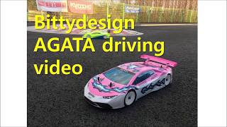 BittydesignAGATA110 touring 190mm bodyDriving video [upl. by Caz]