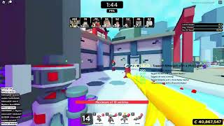 Dark Matter Sentry VS 50 PLAYERS On Suijin Map 😈 Roblox BIG Paintball [upl. by Oremodlab673]