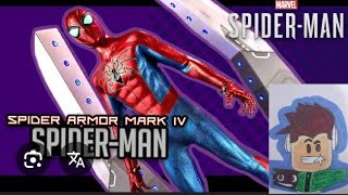 MARVELS SPIDERMANSPIDER ARMOR MK IV SUIT LIVE [upl. by Aihseuqal245]