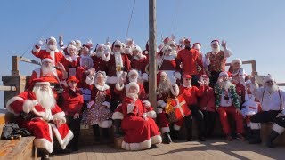 50 Santas Gather in Israel [upl. by Jeniffer]