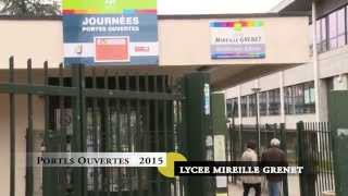 PORTES OUVERTES LYCEE MIREILLE GRENET MARS 2015 [upl. by Ahteral]