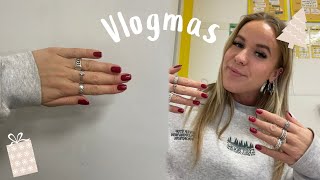 VLOGMAS 15🎄Zelf mijn nagels doen amp pakketje van Loavies met kortingscode ❤️🥰 Janette [upl. by Eanel]