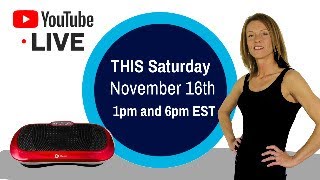 Vibration Plate Info Session 1pm EST [upl. by Cannell]