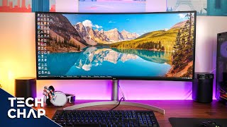 LG 38WN95C UltraWide Monitor Review  38quot 144hz HDR GSync l The Tech Chap [upl. by Aniger502]