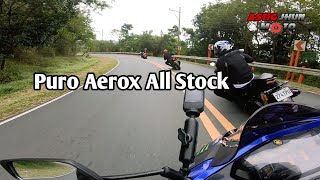 Yamaha Aerox 155 Puro all Stock [upl. by Elehcir]