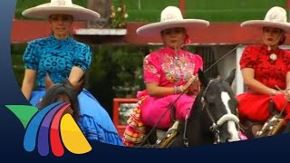 Escaramuza charra la reina nacional  Noticias [upl. by Pricilla]