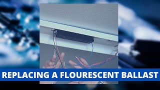 How To Replace the Ballast of your Fluorescent Light Fixture [upl. by Mcclain]