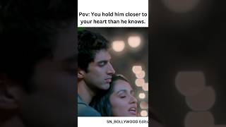 Pov You hold him closer to your heart than he knows ❤️bollywood music love shorts [upl. by Yrrehs]