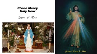 Divine Mercy Holy Hour  Friday August 6 2021 [upl. by Llehcsreh]