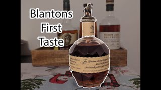 Blantons First Taste  Bourbon Review [upl. by Htelimay]