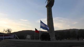 BATALLA DE CHACABUCO 12 DE FEBRERO DE 2016 SALVAS DE HONOR [upl. by Gwyn]