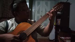 Sleepy Shores solo guitar Toto Alba arr by Bert AlalongToto Alba [upl. by Eardna39]