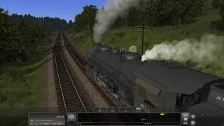 Train Simulator Classic  BampLE Santa Fe  Northbound 512  4K UHD [upl. by Sinai636]