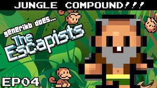 The Escapists Gameplay S04E04  quotNervous Nellyquot Jungle Compound [upl. by Ytok655]