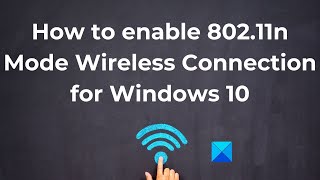 How to Reinstall a Wireless Network Adapter Driver in Windows 2022 [upl. by Alley]