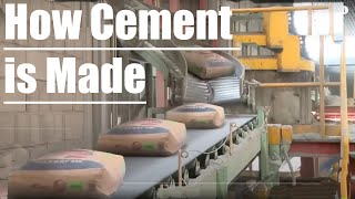 How CEMENT is Made  in FACTORIES [upl. by Anatole]