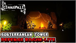 Surviving Unimaginable Subterranean Horrors in This Unique RogueLite  CleanFall [upl. by Nerrawed]