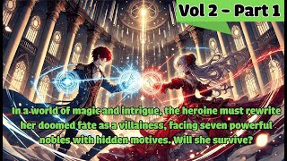 Vol 2  Part 1 Rewriting FateThe Villainess and the Seven Nobles  Fantasy Best Novel  Audiobook [upl. by Portland80]