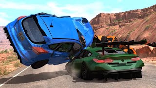 car crash compilation 🛤️car crash games 3d [upl. by Fenner]