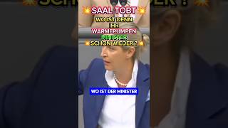 💥ALICE WEIDEL VERMISST HABECK💥 afd weidel bundestag politik diegrünen bsw scholz spd cdu [upl. by Nylteak]