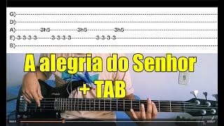 A alegria do Senhor cover baixo fernandinho [upl. by Leinahtam261]