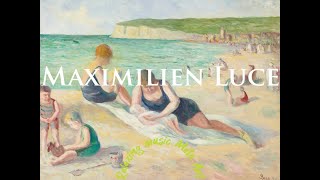 starbucks music playlists Cafe jazz music with Maximilien Luce painting ★ No copyright music [upl. by Honig444]