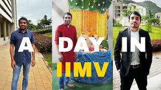 A Day in the life of an IIM Visakhapatnam MBA student [upl. by Ahsitneuq]