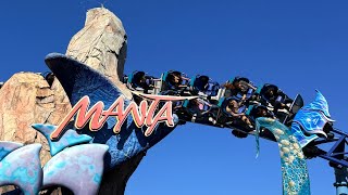 Manta at SeaWorld San Diego Front Row POV • 4K 60fps [upl. by Nohcim745]