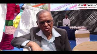 Narayana Murthy in conversation with JustBooks [upl. by Ahseek]