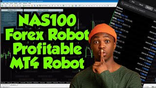 🤖Best NAS100 AND US30 MT4 Robot🤑 Non Martingal No Grid [upl. by Diann]