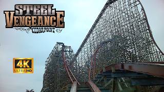 Steel Vengeance Front Row 4K OnRide POV Cedar Point [upl. by Eliades644]